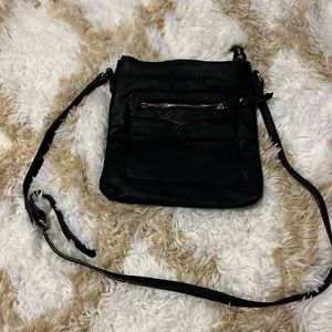 Black crossbody purse